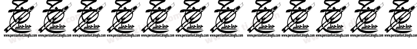 Persian Gothic字体转换